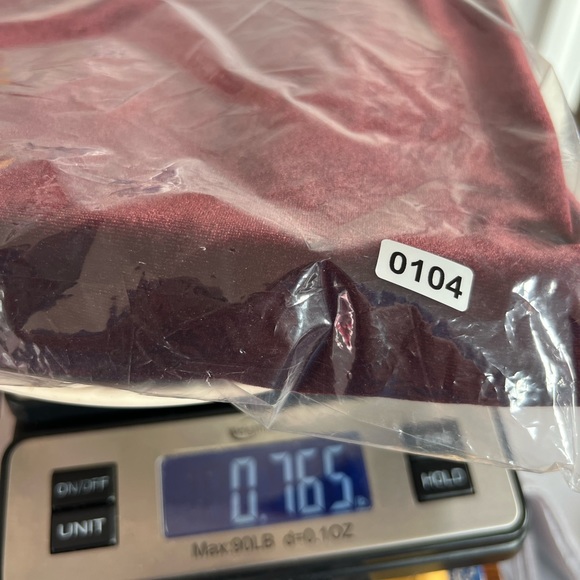 Worthington VELVET BLOUSE MAROON BERRY WOMEN PETITE XXLarge BELL LONG SLEEVE - Picture 11 of 11